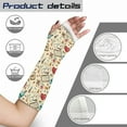 thumbnail image 7 of Jiueut Medical Print Arm Cast Cover Arm Cast Covers for Shower Adult Hand Cover for Shower After Surgery Size L Wrist Cast Cover with A Thumb Hole for Women Decorative Arm Cast Cover, 7 of 7