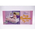 thumbnail image 5 of Gloria Beauty Bedroom Play Set , 11.5" Barbie Doll size doll house furniture set, 5 of 5