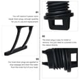 thumbnail image 4 of KAKOWELY 5 Pcs Universal Kayak Scupper Plug Nylon Scupper Plug Canoe Drain Holes Stopper,2.17"X0.98"X0.75", 4 of 4