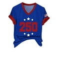 thumbnail image 5 of MAIHAN 250 Anniversary Usa Shirt Patriotic Shirt 4th Of July Tee Tops 250 Years Independence Tee Womens Summer Tops Patriotic Freedom Semiquincentennial Shirt for 250th Year, 5 of 6