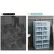 thumbnail image 4 of Zapatero para armario, organizadores y almacenamiento de armario, organizador de caja de zapatos de plástico transparente, caja de zapatos grande color melocotón, caja de zapatos con cajón abatible, c, 4 of 6