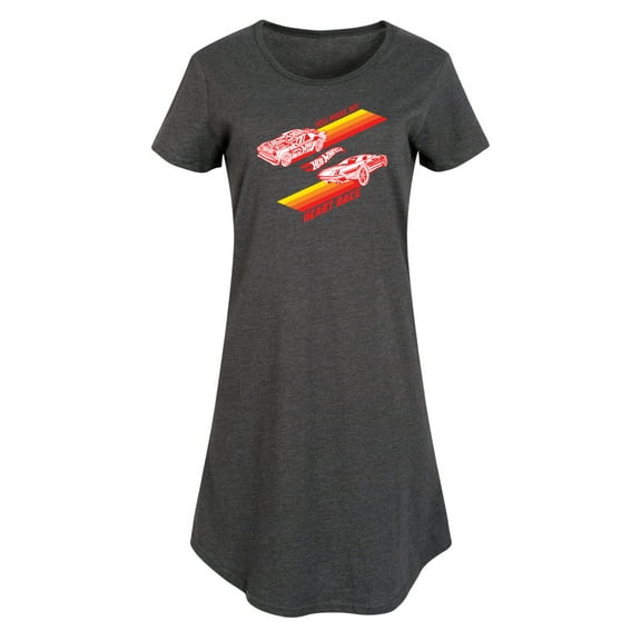 Hot Wheels - Valentine's You Make My Heart Race - Women's Any Way Dress