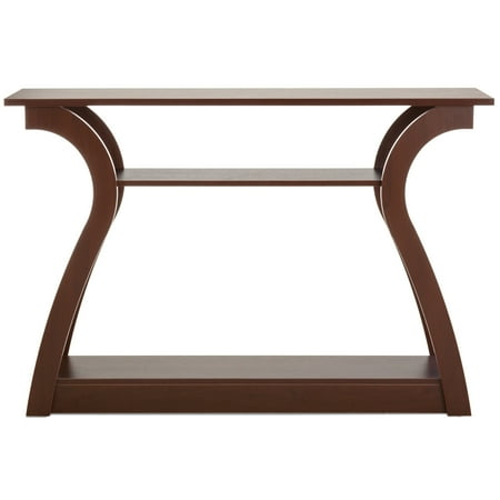 - Best Choice Products 47in 3-Shelf Modern Decorative Console Accent Table Furniture for Entryway, Living Room - Brown