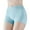 Blue, variant on 3 Pack Woman Underwear Solid Pure Boyshorts High Waist Plus Size Panties,Beige,L