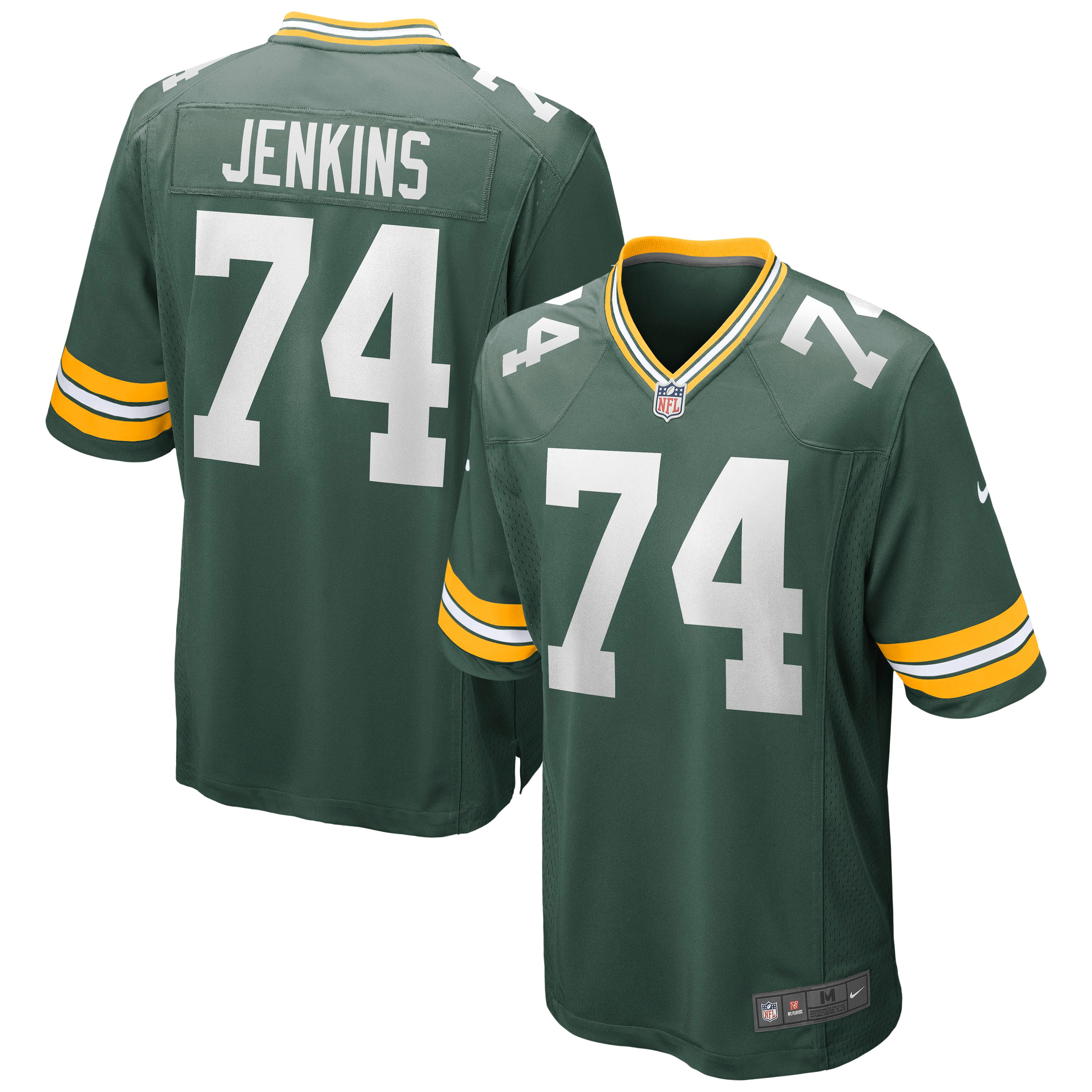 Elgton Jenkins Green Bay Packers Nike Game Jersey - Green - Walmart.com