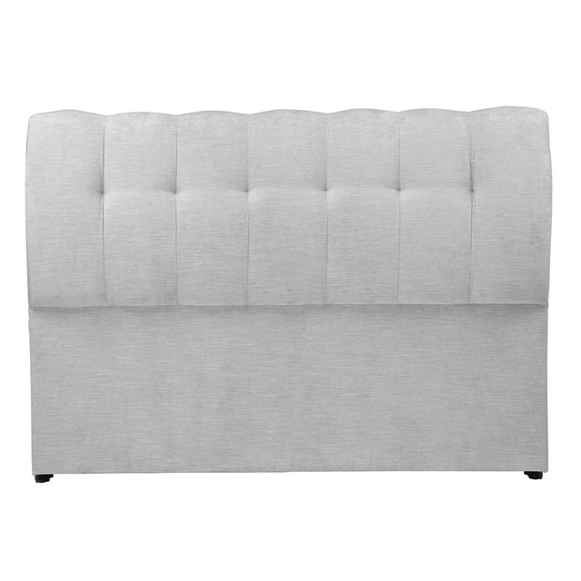 Cabecera Queen Size Dicasa Nube Gris Claro