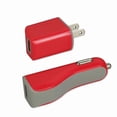 thumbnail image 2 of Reiko 3-In-1 Charger Adapter with Data Cable for iPhone - Red, 2 of 4