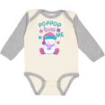 thumbnail image 3 of Inktastic My Pop Pop Loves Me- cute snow baby Boys or Girls Long Sleeve Baby Bodysuit, 3 of 5