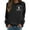 Black, variant on Spooky Season Sweatshirts Halloween Ghost Sweatshirt Women - Halloween Graphic Crewneck Tops Casual Sweater, XXL
