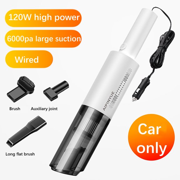 ZFYXGS Car Wet And Dry Vacuum Cleaner On-board Vacuum Cleaner With Light
