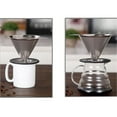thumbnail image 6 of TOP-MAX 304 Stainless Steel Coffee Filter Coffee Dripper Paperless Hand-Brewed Coffee Filter, 6 of 6
