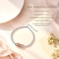thumbnail image 3 of 60th Birthday Gifts for Women Silver Ring Bracelet Birthday Gifts for Mom Daughter Grandma Sister Friends Coworker, 3 of 7