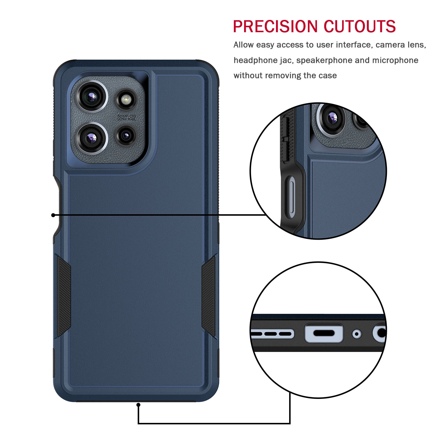 Tekcoo Motorola Moto G 5G 2025 Rugged Case photo 8
