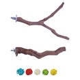 thumbnail image 1 of Redempat 7pieces Safe And Stable Bird Standing Stick Natural Wood Perch For Pet Parrots Vibrant Color Fun, 1 of 6