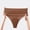 Coffee, variant on Womens Seamless Thong Underwear No Show Panties Invisible High Waisted Thongs Soft Stretchy Breathable Lingerie Smooth Athletic Panty for Workout and Dress