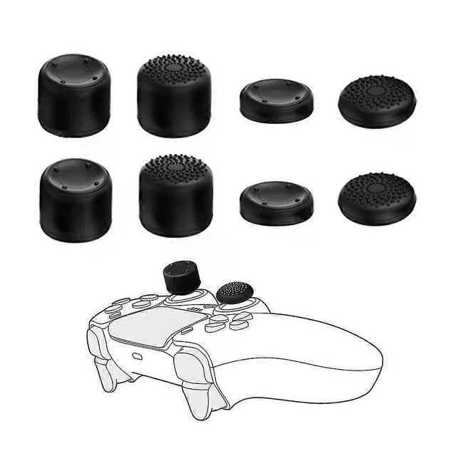 Thumbsticks Grips Cap for PS5 PS4 Xbox One Series X/S Controller Silicone Height Ergonomic Stick Caps Accessories