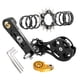 thumbnail image 4 of Kit de conversión de bicicleta de montaña de una sola velocidad, accesorios de ciclismo portátiles de aluminio Negro 16T, 4 of 9