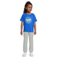 thumbnail image 6 of Athletic Works Girl's Short Sleeve Graphic T-Shirt, Sizes 4-18 & Plus, 6 of 6