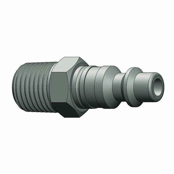 Dixon Quick Connect,Plug,3/8" Body,3/8"-18 D3M3