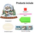 thumbnail image 5 of Diamond Painting Desktop Decoration, Christmas Bridge 5D DIY Special Diamond Art Decoration Kit for Adults, Office Desktop or Christmas Holiday Gift, 5 of 5