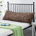 thumbnail image 2 of Leopard Print Body Pillow Cover – Soft & Breathable, Hidden Zipper, 20"x54", Fashion Animal Print – Cheetah & Tropical Spots, Perfect Gift for Side Sleepers, Pregnancy, Modern Home Decor, 2 of 7