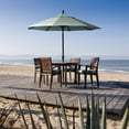thumbnail image 2 of California Umbrella 9' Patio Umbrella in Forest Blue, 2 of 5