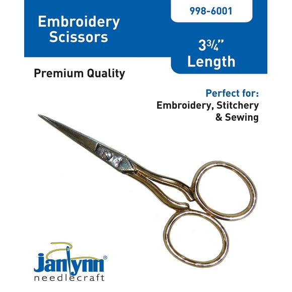 Curved Scissors Embroidery