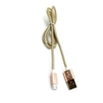 thumbnail image 4 of MasteelfCA 1 Meter Micro USB Data Sync and Charging Cable Nylon Braided Fast Charger Cable for and Android Phones Tablets Galaxy S7/ S6/ Pixel 2/ Xperia X LG G5/ V10/ V20/ Lumia 950/ 950 XL (Golden), 4 of 7