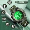 thumbnail image 2 of Kids Digital Sports Watch for Age 4-15 Waterproof Watches with Alarm Stopwatch Wrist Watches for Boys Girls Birthday Chriatmas Gift for Kids, 2 of 8