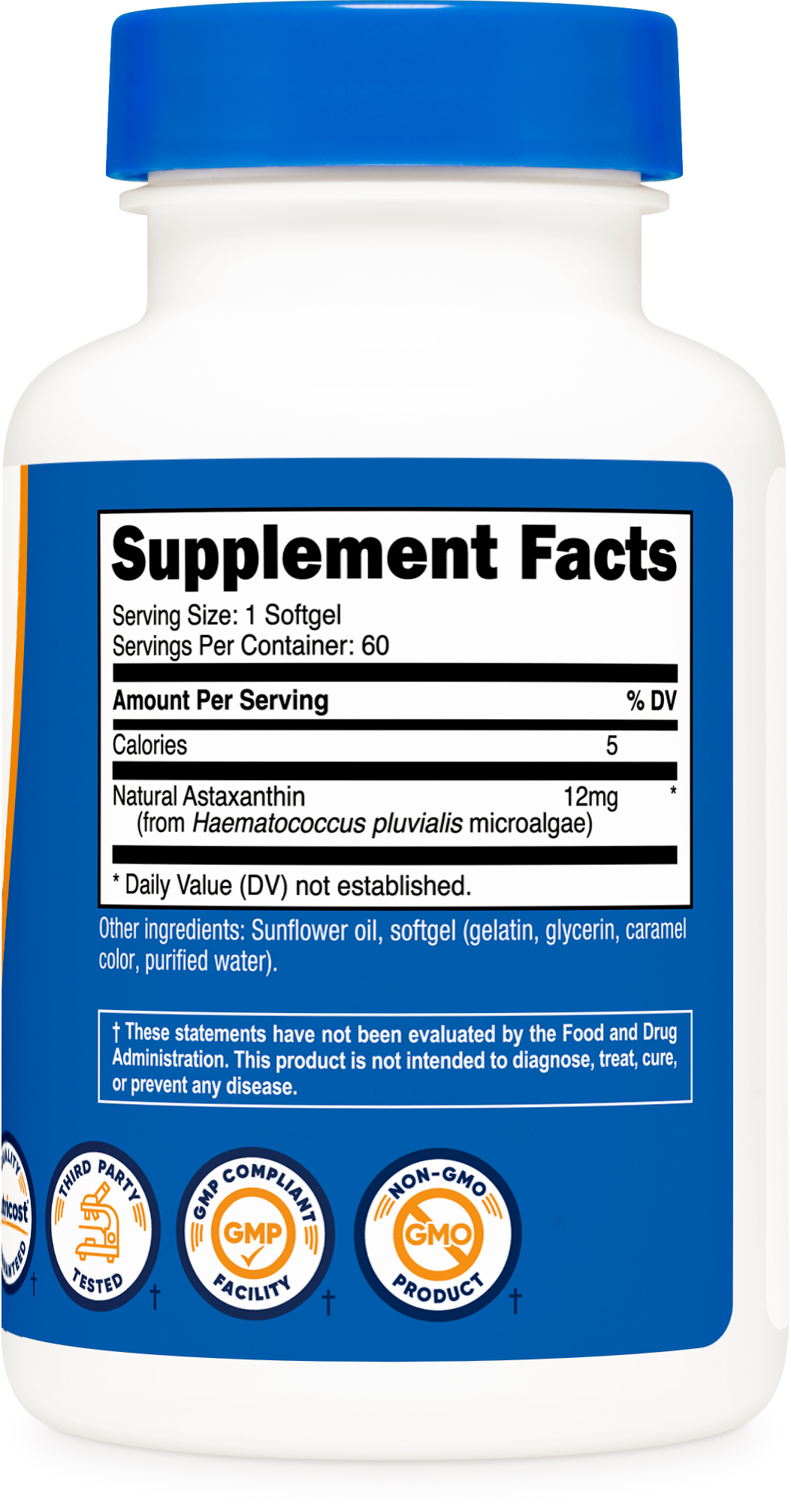 Nutricost Astaxanthin 12mg، ghyr maddall worrathy الاردن | Ubuy