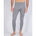 thumbnail image 2 of Real Essentials 3 Pack: Men's Thermal Underwear Base Layer Fleece Lined Pants with Fly - Long John Bottom(Big & Tall), 2 of 5
