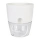 thumbnail image 1 of 1 macetero circular autorriego, macetero autorriego interior, macetero orquídea transparente, macetero plantas, macetero plastico, macetero exterior, autorriego interior, 1 of 5