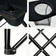 thumbnail image 5 of Foldable Folding Chair Set of 2,Lightweight Camping Chair for Adults,Large Portable Lawn Chair with A Cup Holder and Carry Bag, Outdoor Chair Supports up to 225lbs (Black), 5 of 10