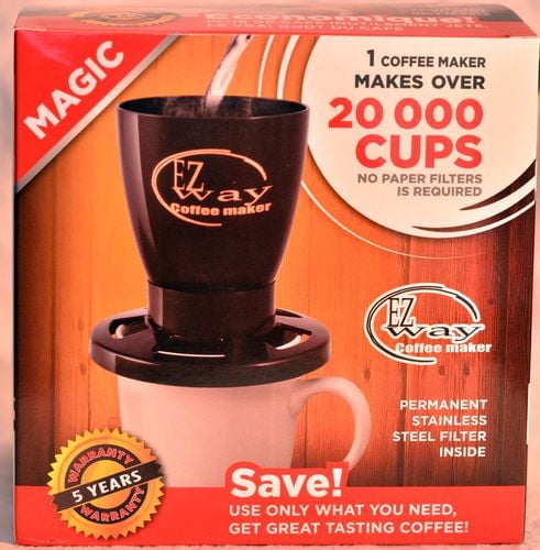 EZ Way Make 1 Manual Coffee Maker