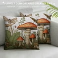 thumbnail image 3 of Nawypu Lumbar Throw Pillow Cover 12x20 Inch Decorative Bedroom Living Room Cute Forest Witch Magic Mushroom Forager Fern Rectanglar Cushion Case for Bed Sofa Couch, 3 of 5