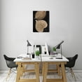 thumbnail image 7 of Elevate Your Space Black Abstract Leaves Canvas Art - Ideal for Modern Living Room & Bedroom Decor, Family Wall Decorations, 12X16 inches, 7 of 7