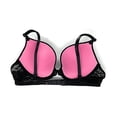 thumbnail image 2 of Victoria's Secret Pink Wear Everywhere Push-Up Bra 36D Black Leopard Lace, 2 of 2