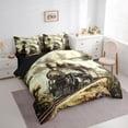 thumbnail image 3 of Castle Fairy Railroad Train Bedding Comforter Set,Steam Engine King Bedding Sets, 3 of 8