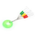 thumbnail image 1 of 100 Uds Señuelos de pesca tapones flotantes Bobber Stop Space Beans aparejos de pesca accesorio, 1 of 8