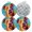 Black3950, variant on 4 PCS Pot Holders for Kitchen,Potholders Sets with Hook for Oven,Cooking,Baking,Dolphin In Sea Of Colorful Coral And Light