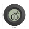 thumbnail image 3 of DPTALR Round Embedded Electronic Thermograph And Hygrometer Pet Reptile Electronic Thermograph Acrylic Box Thermograph Can Replace Between And Fahrenheited, 3 of 6