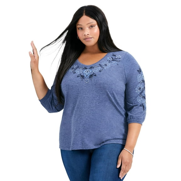 Avenue Women's Plus Size Amity Top