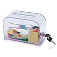 thumbnail image 4 of Boîte de Vote Transparente Boîte de Commentaires Acrylique Protection Anti-Poussière Boîte de Vote Acrylique Boîte de Vitrine pour Bureau Boutique de Réception style A, 4 of 5