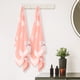 thumbnail image 4 of Juego de toallas de baño de algodón tejido de 2 piezas, altamente absorbente y cómodo, toalla de baño encantadora rosa_1 28' x 56', 4 of 7