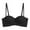 Black2, variant on Bras for Women Traceless Comfortable No Steel Ring Removable shoulder strap Convertible Bras Solid Color Breathable Gathering Push up Strapless Bras