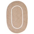 thumbnail image 1 of Colonial Mills Rug SL85R120X120 Silhouette - Sand 10 ft. round Braided Rug, 1 of 1