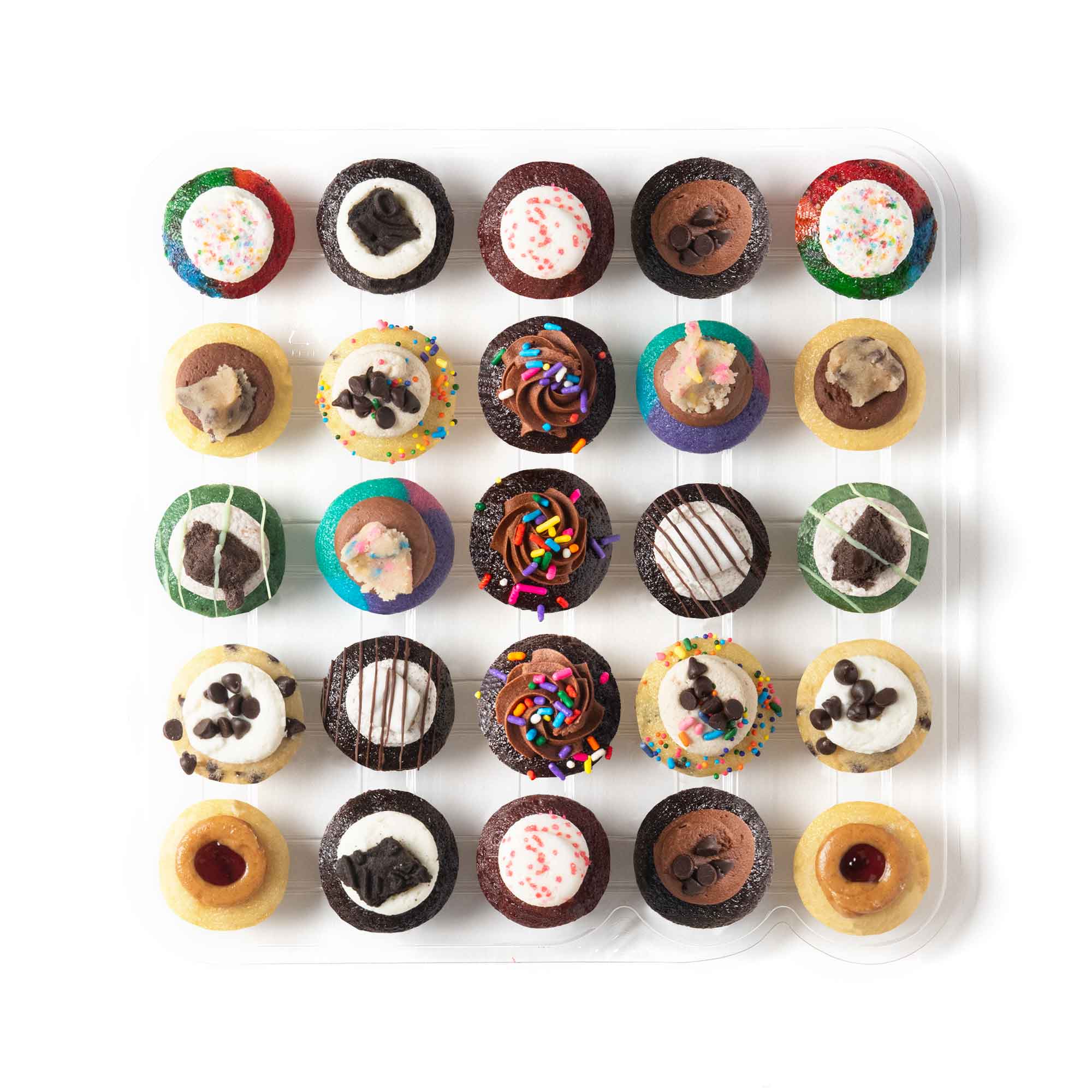 Baked by Melissa - Latest & Greatest - Assorted Bite-Size Cupcakes (25 Count)