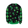 thumbnail image 3 of Sudadera de gran tamaño para hombre, chándal del Día de San Patricio, Año Nuevo Chino, ropa de calle Vintage, Y2K, 3 of 4