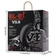 thumbnail image 5 of Auriculares inalámbricos Injueey Graffiti plegables compatibles con juegos deportivos color Negro plata, 5 of 6