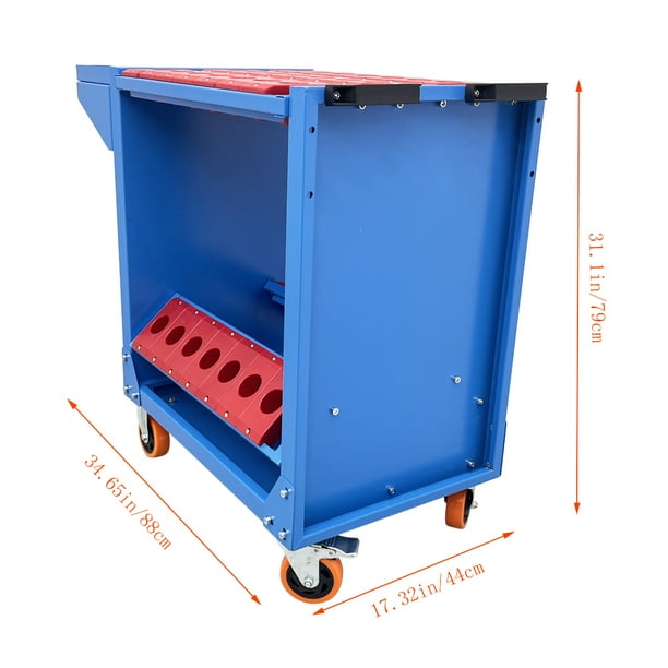 INTBUYING BT40 CNC Tool Trolley Cart Holders Super Strong Bearing Force